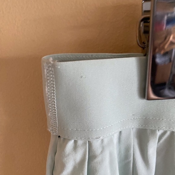 Aritzia TnAction TnaMOVE Tennis Mini Skirt With Built-In Shorts Green XL Preppy - Picture 4 of 12